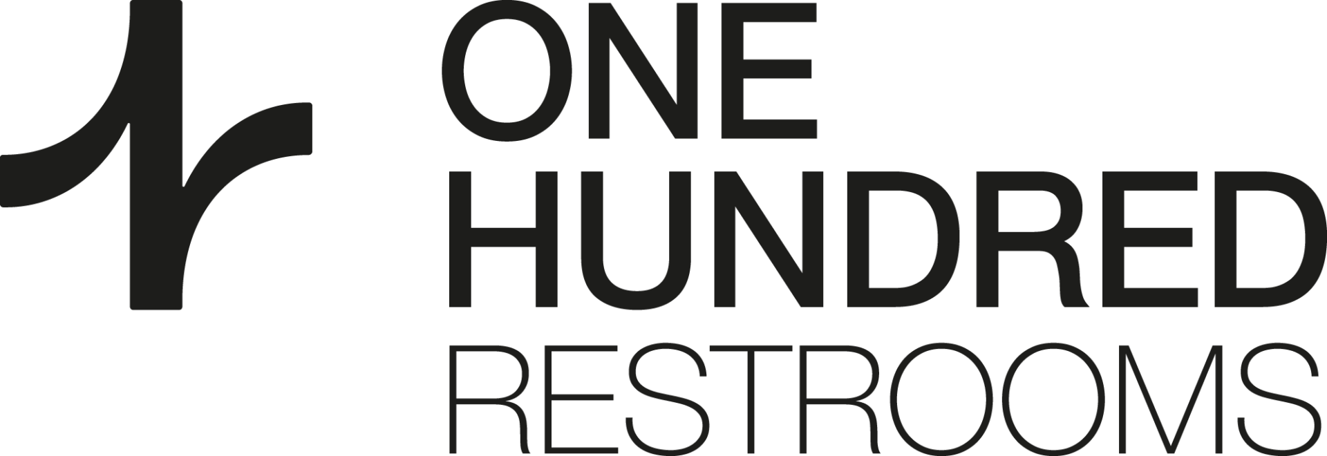 ONE HUNDRED restrooms